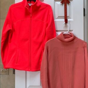 Cozy Turtle neck & jacket, smoke & pet free home